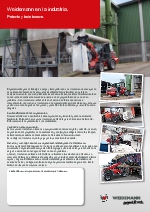 Mquinas Weidemann para la industria (trptico)