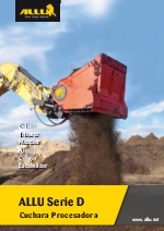 Allu serie D - Cuchara procesadora