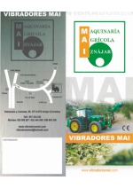 Vibradores de olivos y recolectores de aceitunas y frutos secos