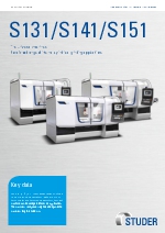 STUDER S141  la solucin universal para piezas cortas a largas.