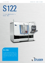 STUDER S122  la ms productiva para taladros pequeos.