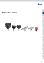 Empuaduras y botones de KIPP