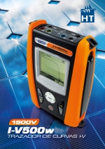 I-V500w: Comprobador Curvas I-V hasta 1500V/15A