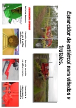 Esparcidor de estircol modelo A25