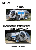 Pulverizador autopropulsado industrial ATOM 3500