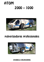 Pulverizador autopropulsado ATOM 2000/1000