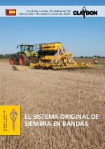 Siembra directa de bandas claydon