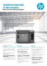 Solucin de impresin 3D HP Jet Fusion. Reinventando la fabricacin y el prototipado