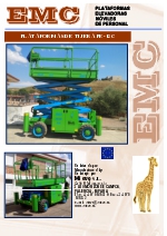 Plataformas de tijera EMC PE-12C