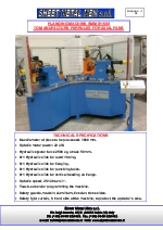 Pestaňadora y punzonadora SMM-1600 ( ENG )