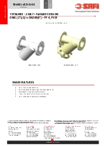 VALVULAS SAFI Filtros strainers en Y PPH PVDF (TDS-INCL-4570-00-EN)