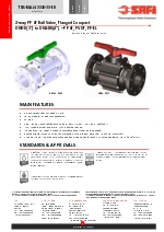 VALVULAS SAFI Vlvulas bola bridadas PPGF PVDF PPEL DN80 a DN100 (TDS-BALL-1003B-00-EN)