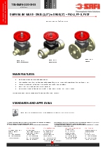 VALVULAS SAFI Vlvulas de diafragma PVC-U PPH PVDF DN15 a DN50 (TDS-DIAPH-2300-00-EN)