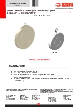 VALVULAS SAFI Vlvulas de disco oscilante PPH PVDF DN15 a DN800 (TDS-CHECK-2054-00-EN)