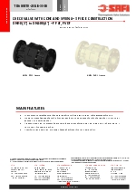 VALVULAS SAFI Vlvulas de retencin PPGF PVDF DN80 a DN100 (TDS-NRETU-2001B-00-EN)