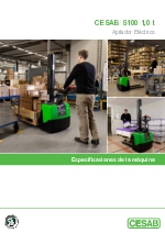 Apilador elctrico - Cesab S100 1,0 toneladas