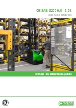 Apilador elctrico - Cesabs S200 0,8 - 2,0 toneladas