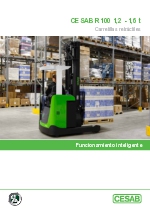 Carretillas retrctiles - Cesab R100 1,2 - 1,6 toneladas