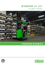 Carretillas retrctiles - Cesab R300 1,4 - 2,5 toneladas