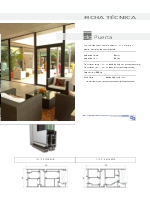 Ficha tcnica Serie ALG Puerta