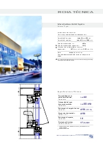 Ficha tcnica Serie Muro cortina Al-50 Tapeta