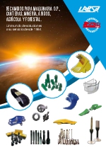 Recambios para maquinaria O.P., canteras, minera, ridos, agrcola y forestal.