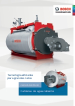 Tecnologa eficiente para grandes retos: Calderas de agua caliente