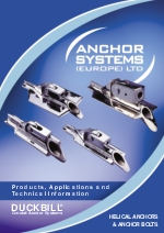 Anclajes mecnicos Duckbill de Anchor Systems