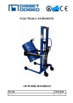 Posicionador volteador de barriles