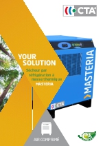 Secador de aire comprimido de masa termica