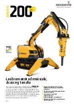 Robot de demolicin Brokk 200