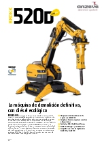 Robot de demolicin Brokk 520D