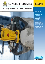 Hoja de producto cizalla para acero CC340 (ENG)