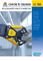 Hoja de producto cizalla para hormign CC700 (ENG)