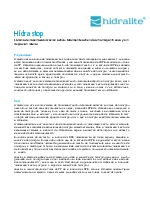 Ficha t�cnica l�mina de impermeabilizaci�n Hidrastop