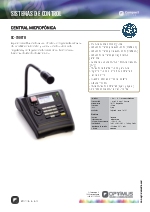 Pupitres microfnicos Optimus DC-700ETH