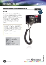 Micrfonos de emergencia Optimus ME-200B