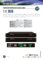 Etapas de potencia DA500D2 DA500D4