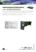 Preamplificador de electrnica modular C710MP3