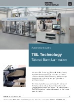 Tecnologa Tailored Blank Laminating (TBL) de Kiefel