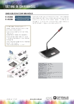 Sistema de conferencias con conexin por cable TL-VX3300 / TL-VD3300
