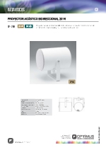 Proyector acstico de 20 W - SP-20D