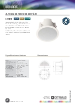 Caja acstica de techo de dos vas - A-226FEN
