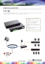 Interfaz de audio IP/SIP a audio analgico - IA-10SIP