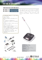 Sistema de conferencias con conexin por RF - DCS-3021C-W / DCS-3021D-W