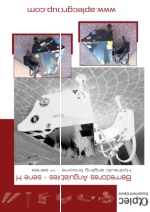 Barredoras sin recogedor hidrulicas con angulacin hidrulica - serie H