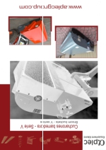 Barredoras de cucharn hidrulicas - serie V - cubierta cerrada