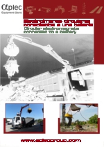 Electroimanes circulares para conectarse a una batera