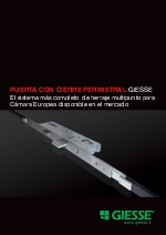 Puerta con cierre perimetral giesse