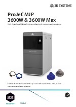 Impresoras 3D ProJet MJP 3600W & 3600W Max (EN)